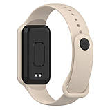 Силіконовий ремінець для Amazfit Band 7 Ivory White, фото 3