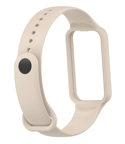 Силіконовий ремінець для Amazfit Band 7 Ivory White