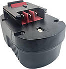 Аккумулятор для шуруповерта Black&Decker 12V 2Ач от Power-Profi A12 A12E A12EX A12-XJ FS120B (HPB12), фото 9