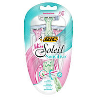BIC Miss Soleil Sensitive 3 Бік 3 леза (3шт.) жіночі станки для гоління