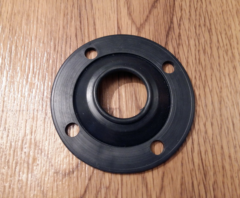 Резиновый уплотнитель для бойлера, прокладка резиновая Ø110мм под фланец на 4 болта для бойлера ZIPMARKET, фото 1
