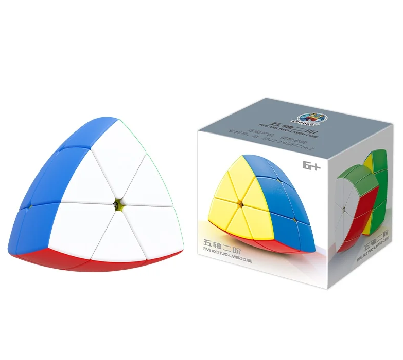 ShengShou Five Axis 2x2 stickerless | Головоломка Файв Аксіс 2х2 ШенгШоу, фото 1