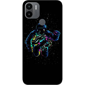 Чохол силіконовий для Xiaomi Redmi A1 Plus з картинкою В космосі