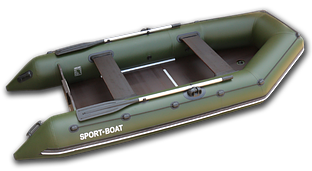 Човен надувний моторний кілевий Sport-Boat N 340 LK Neptun