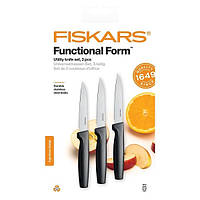 Набір із 3-х ножів Fiskars Functional Form™ Utility knife set (1057563)