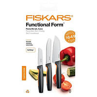 Набір кухонних ножів Fiskars Functional Form Favorite set 3 шт (1057556)