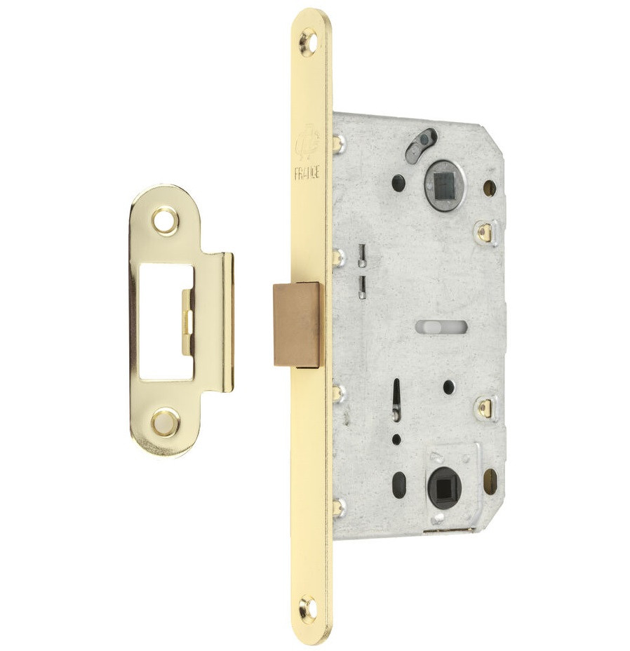 Міжкімнатний безшумний замок Gavroche 96K-WC з відповідною планкою золото (Китай)