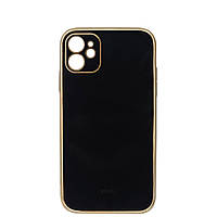 Чехол 6D Plating для Apple iPhone 11 Black