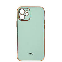 Чехол 6D Plating для Apple iPhone 11 Mint Green