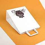 Крафт Пакет з поховальною символікою 220*120*290 мм Пакет для поминок і релігійних подій, фото 7