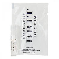 Туалетная вода Burberry Brit Rhythm for Women для женщин - edt 2 ml vial