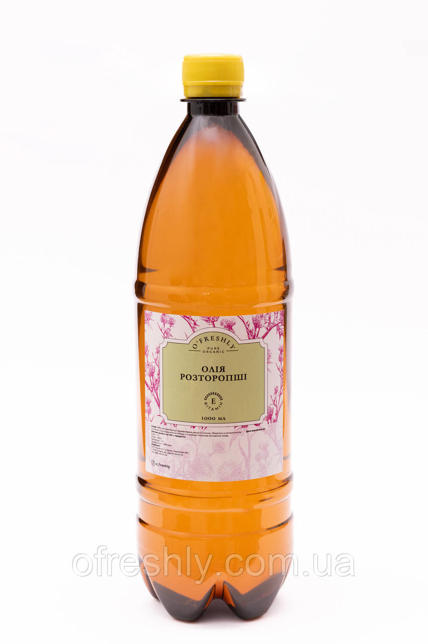Олія розторопші O'freshly, 1000 мл, фото 1