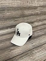 Белая кепка с вышивкой Los Angeles (LA)