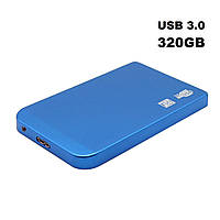 Внешний HDD 2.5" Usb 3.0 320GB TRY TB-S257U3 металический корпус, синий