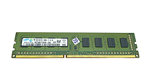 Оперативна пам'ять б/в DDR3 2GB 1600MHz PC3-12800 Samsung Гарантія!