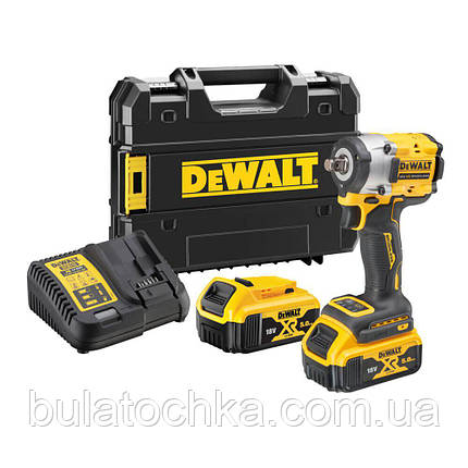 Гайковерт ударний акумуляторний безщітковий DeWALT DCF921P2T, фото 1