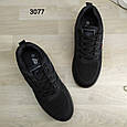 Чоловічі кросівки текстильні чорні, фото 5