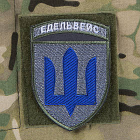 Шеврон Гірська піхота Едельвейс