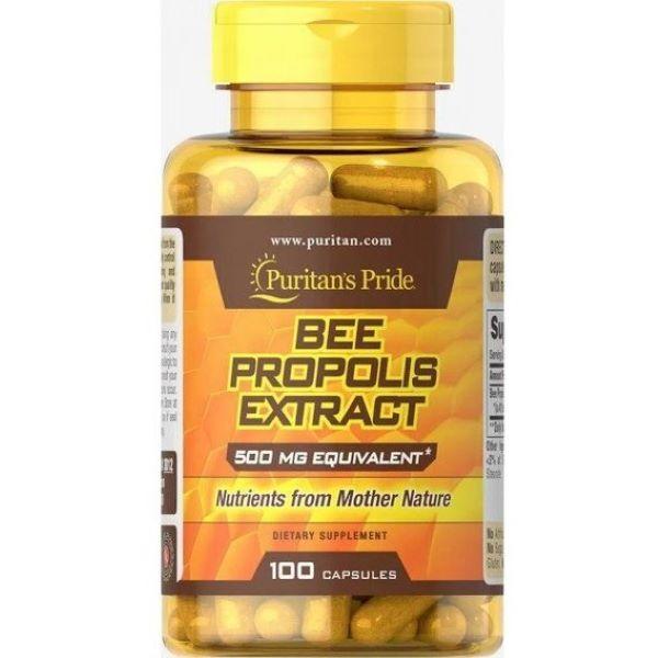 Прополіс Puritan's Pride Bee Propolis 500 mg 100 Capsules