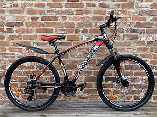 Велосипед Royal 27,5-2023 Fox чорно-червоний
