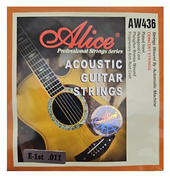 ALICE AW436-XL-1 Струна для акустичної гітари .010