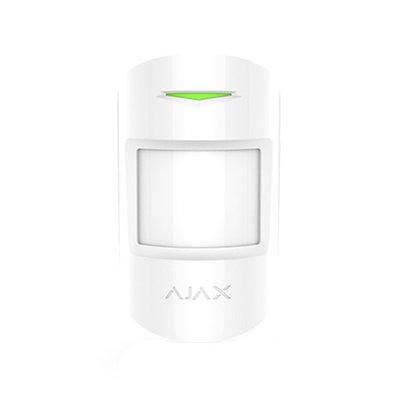 Бездротовий датчик руху Ajax MotionProtect Plus white з мікрохвильовим сенсором