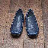 Стильні люксові чоловічі туфлі перфорація великого розміру, фото 2