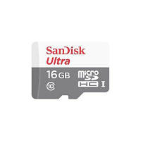 Карта памяти MICRO SDHC 16GB UHS-I/SDSQUNS-016G-GN3MN SANDISK