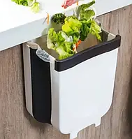 Складное мусорное ведро на двери Foltable Trash Bin | Навесное мусорное ведро для кухни bs