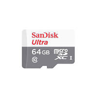 Карта памяти SanDisk MICRO 64GB class 10 Ultra Light SDXC UHS-I SDSQUNR-064G-GN3MN