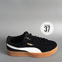 Кросівки жіночі Puma Vikky Platform (Black/Gold). Оригінал