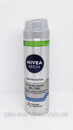 Гель для гоління Nivea Men Skin Protection 200 ml