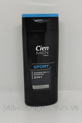 Шампунь + гель для душу Cien Men Sport 300 ml