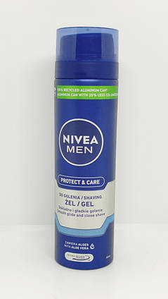 Гель для гоління Nivea Men Protect & Care 200 ml