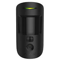 Беспроводной датчик движения Ajax MotionCam black с фотокамерой для подтверждения тревог