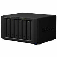 Система хранения данных SYNOLOGY DS1621XS+ с 6 отсеками для дисков, 8GB RAM, настольное исполнение