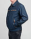 Чоловіча куртка (вітрівка) синього кольору. - фото 4 - id-p1820939699