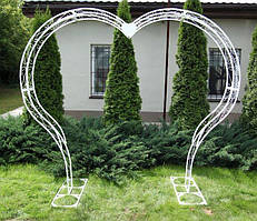 Арка весільна серце