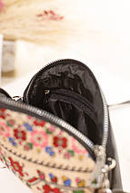 Маленька жіноча сумочка Coquette "Орнамент з квітів", фото 2