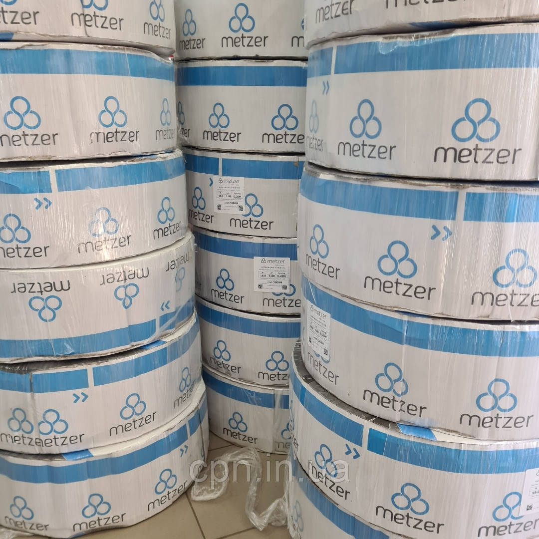Крапельна стрічка ULTRA LIN 6 mil Metzer 3200 м, фото 1