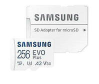 Карта памяти MICRO SDXC EVO+ 256GB V30 W/A MB-MC256KA/EU SAMSUNG