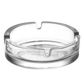 Попільничка скляна кругла 105мм (упаковка 12шт)