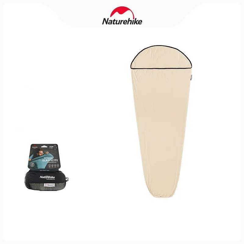 Вкладиш для спального мішка Naturehike High elastic sleeping bag 200 х 80 см Sand