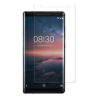 Захисне скло для Nokia 8 (з відступами)