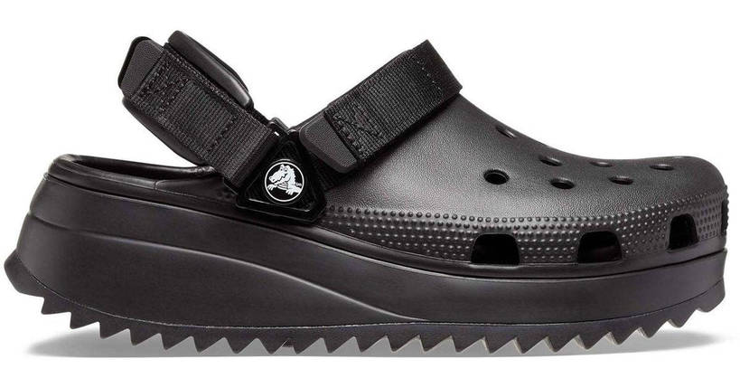 Crocs Classic Hiker Dream Clog BLACK Чоловічі Жіночі Сабо Крокс Класик Хайкер чорні, фото 1