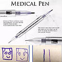 Маркер хірургічний, косметологічний стерильний двосторонній із лінійкою, TondausTM, товщина пера 0,5-1 мм, фото 8