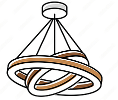 Люстра світлодіодна підвісна