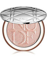 Хайлайтер для лица Dior Nude Luminizer Shimmering glow powder 01 Nude Glow 6g