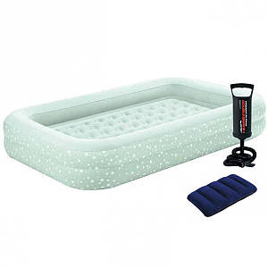 Дитяче надувне ліжко Intex 66810 розмір 107 х 168 х 25 см.