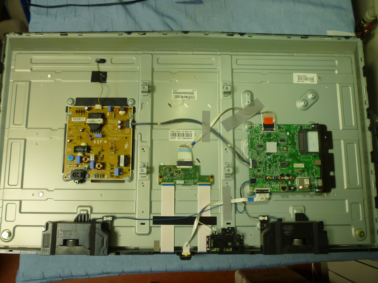 Плати від LЕD TV LG 43LK5910PLC.DDRWLDU поблочно (матриця розбита)